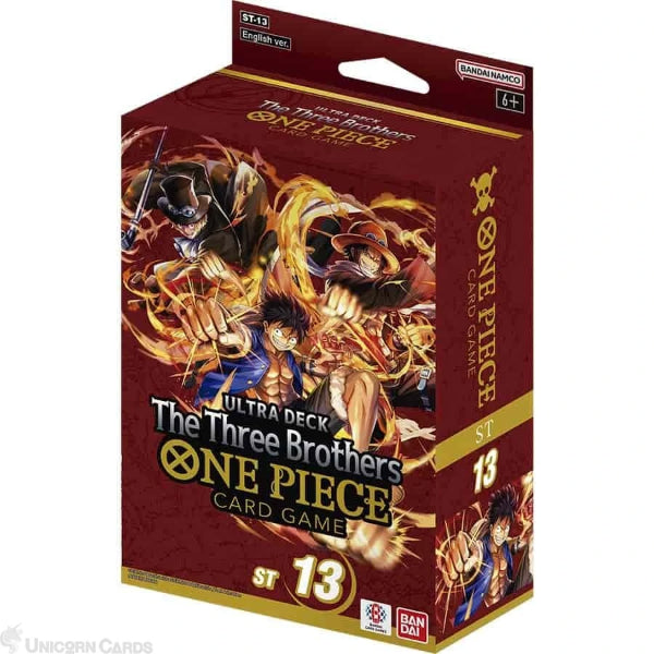One Piece Card Game - The Three Brothers - Ultra Deck - ST13