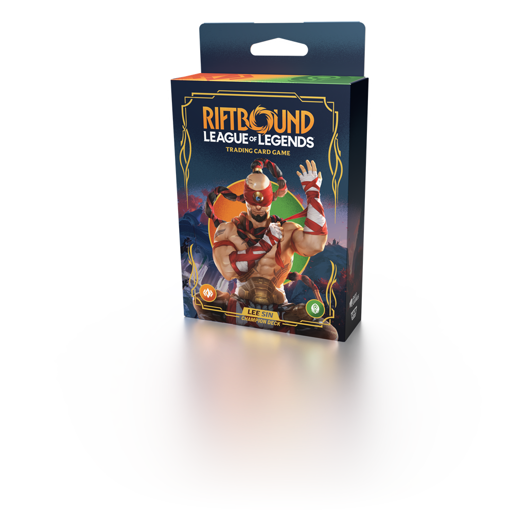 riftbound lee sin starter deck