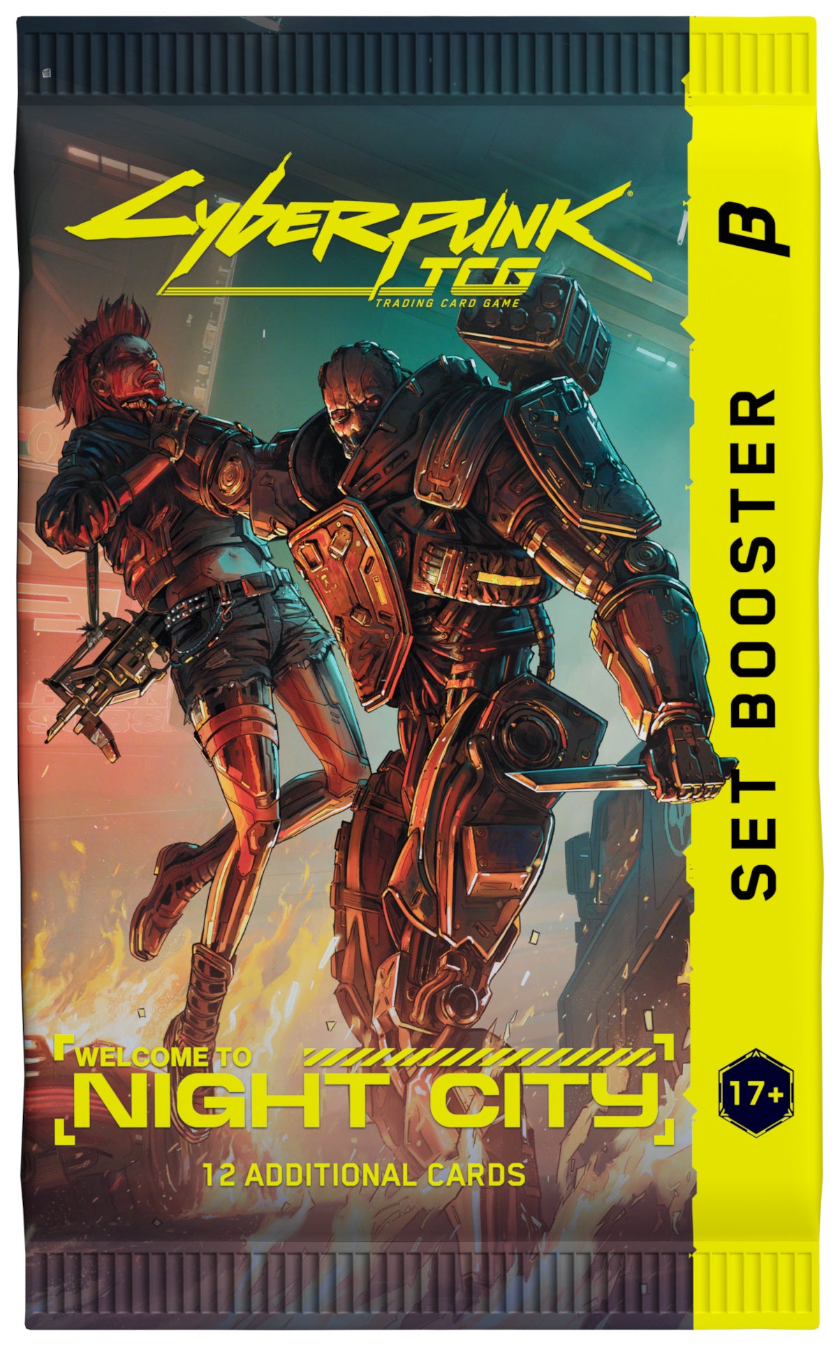 PRE-ORDER: Cyberpunk TCG - Welcome to Night City Retail Booster