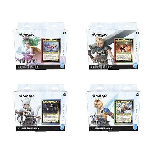 mtg final fantasy commander collector's edition Magic: The Gathering TCG: Final Fantasy Collector Premium Edition Comm Shopville