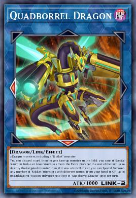 MZMU-EN108 Quadborrel Dragon Rare