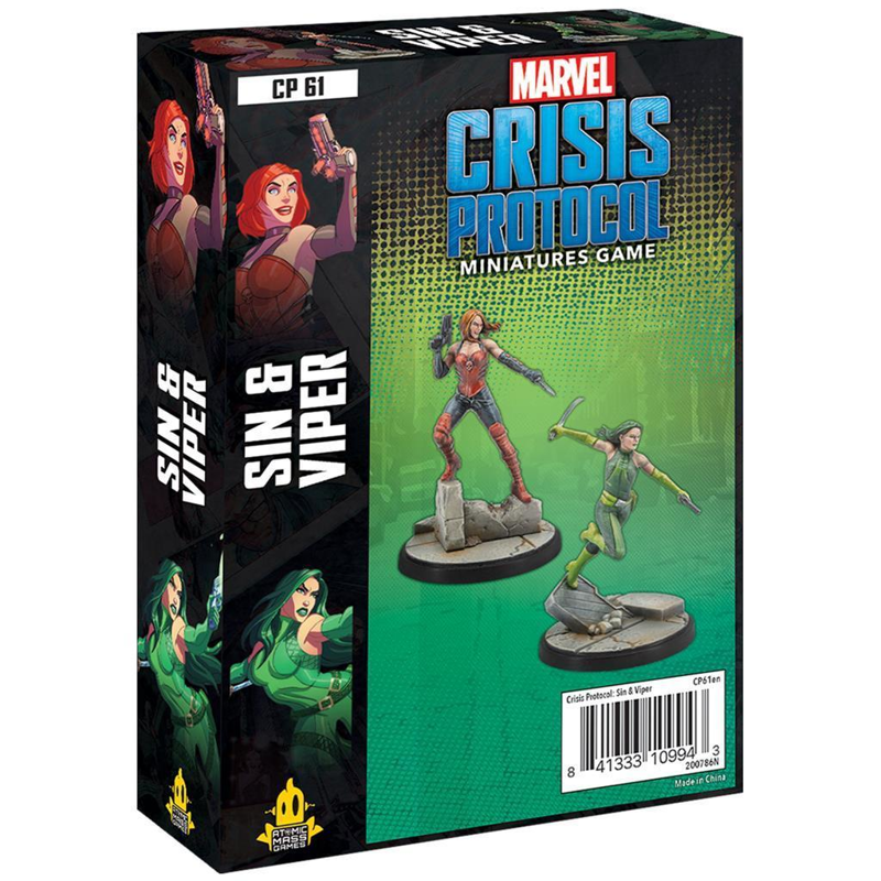 Marvel Crisis Protocol: Sin and Viper
