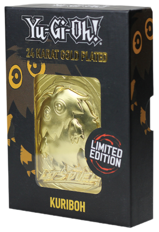 Yugioh TCG - Limited Edition 24K Gold Plated Collectible