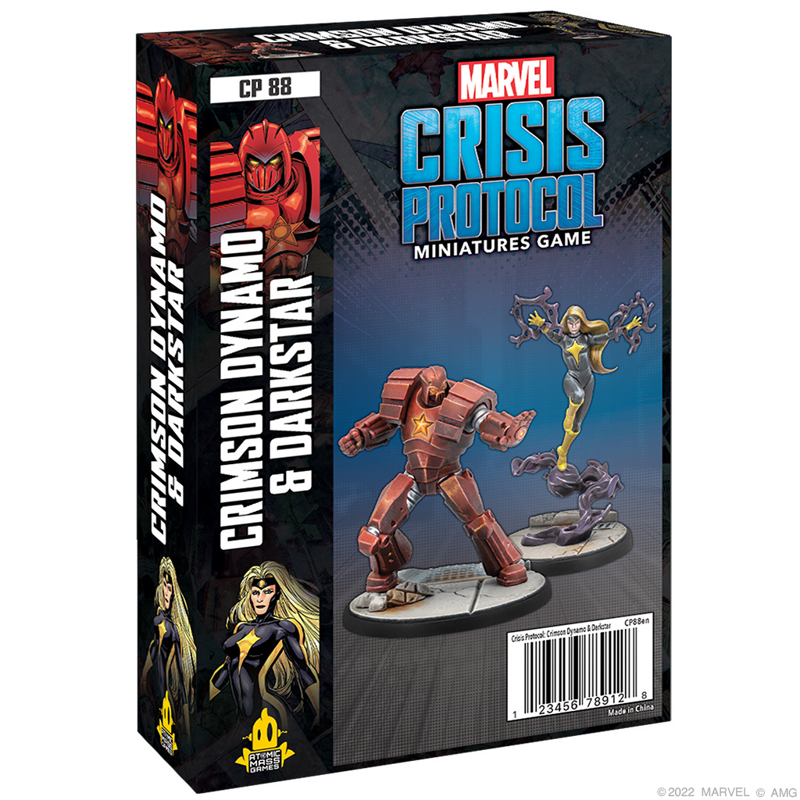 Marvel Crises Protocol: Crimson Dynamo & Dark Star