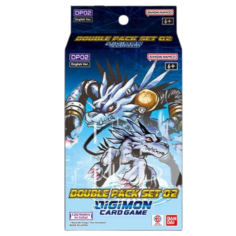 Digimon Trading Card Game - Double Pack - Set 02 The Gamers Lodge Digimon Trading Card Game - Double Pack - Set 02 The Gamers Lodge