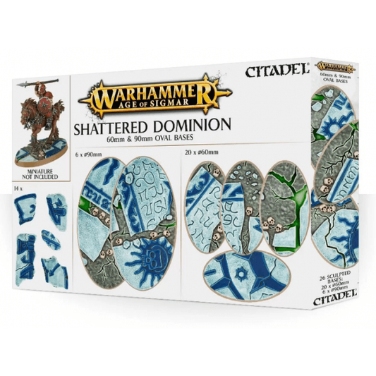 Warhammer AoS: Shattered Dominion: 60 & 90mm Oval Bases