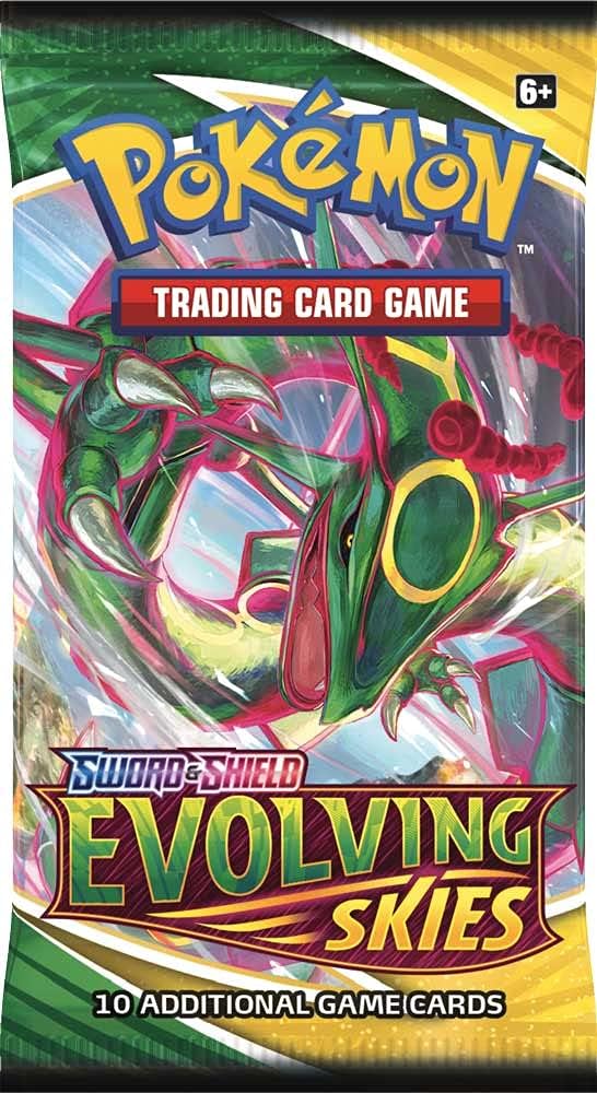 POS Pokémon TCG: Sword & Shield 7: Evolving Skies Booster Pack