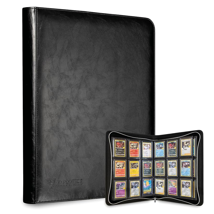 trading card binder near me Toploader Card Protector – Binder in Pink – 216 Card Capacity – The Gamers  Lodge