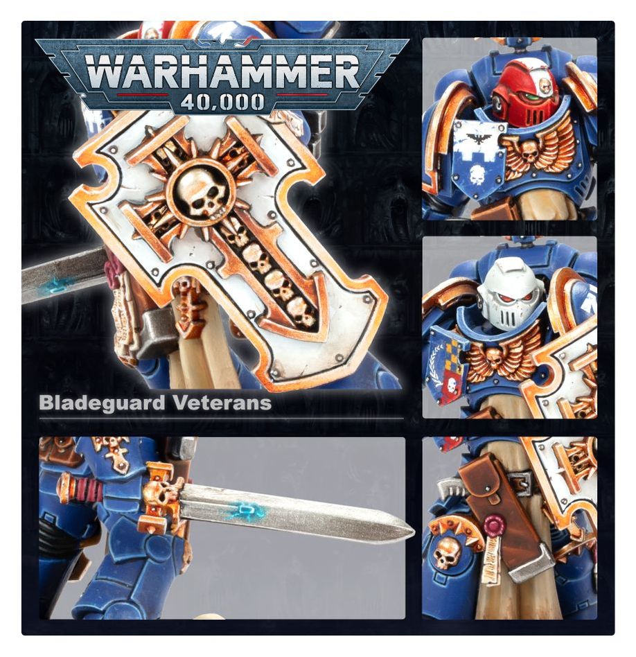 Warhammer: 40K - Space Marines Bladeguard Veterans