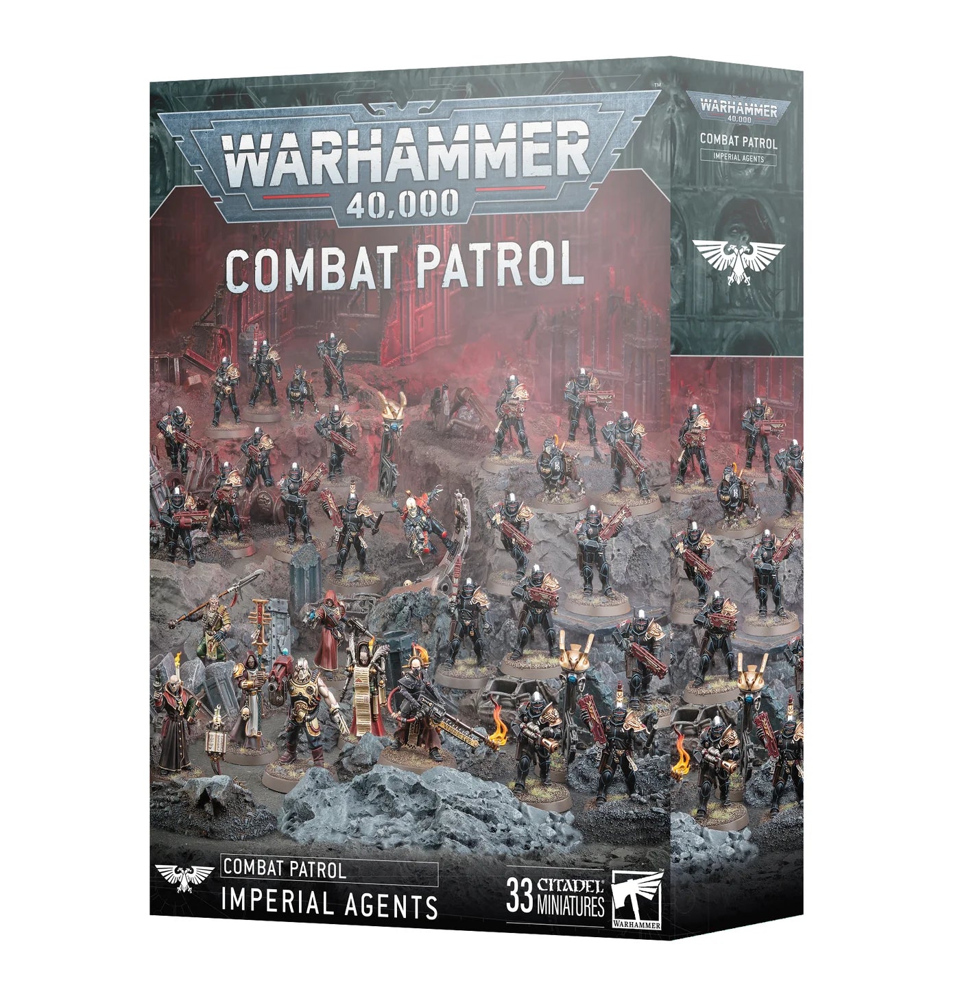 Warhammer 40K: Combat patrol - Imperial Agents.