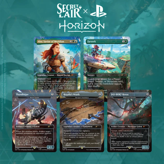 PRE-ORDER - Magic! The Gathering: Secret Lair x Horizon: Into the Forbidden West Non-Foil