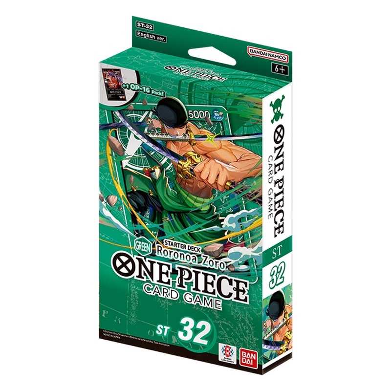 PRE-ORDER: One Piece TCG - Starter Deck ST32 - Roronoa Zoro