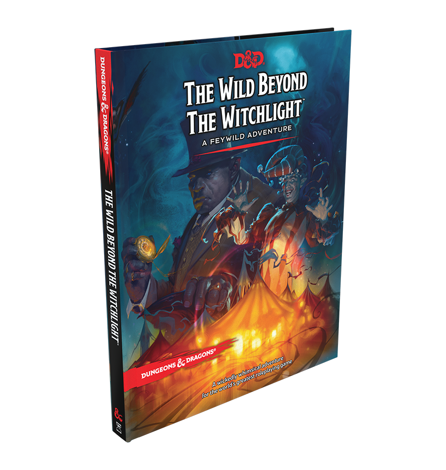 The wild beyond the witchlight dungeons and dragons book thickness side view