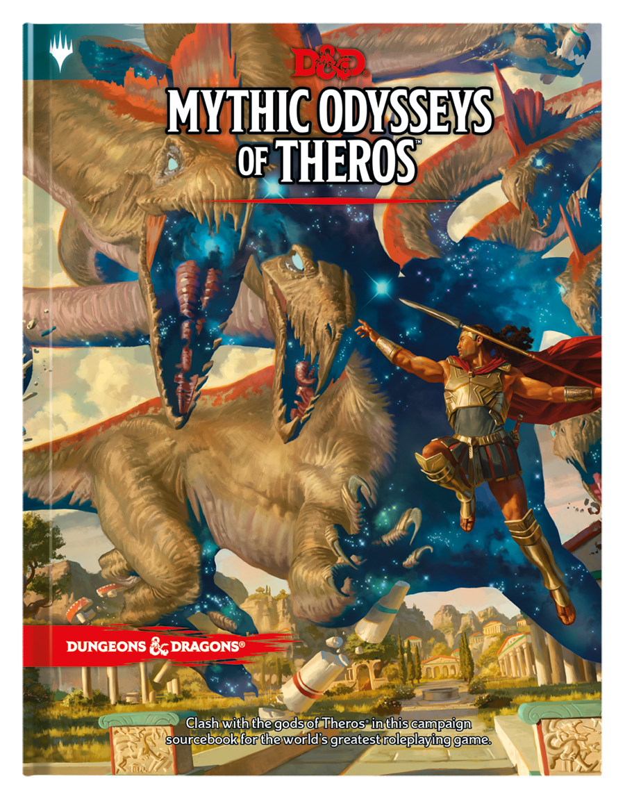 mythic odysseys of theros dungeons and dragons book cover