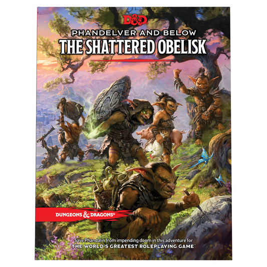 Phandelver and below the shatter obelisk dungeons and dragons book cover