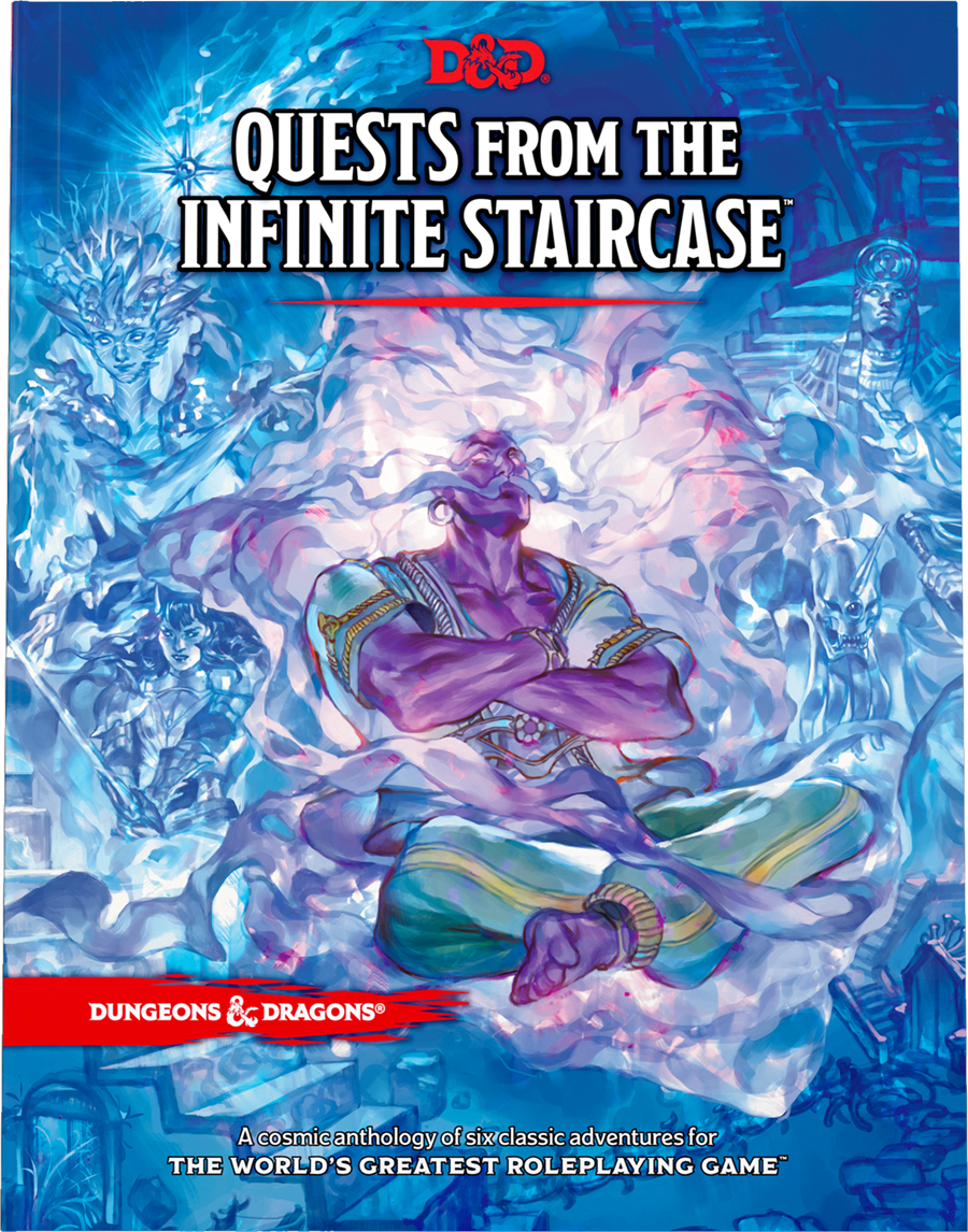 quests from the infinite staircase dungeons and dragons book front cover