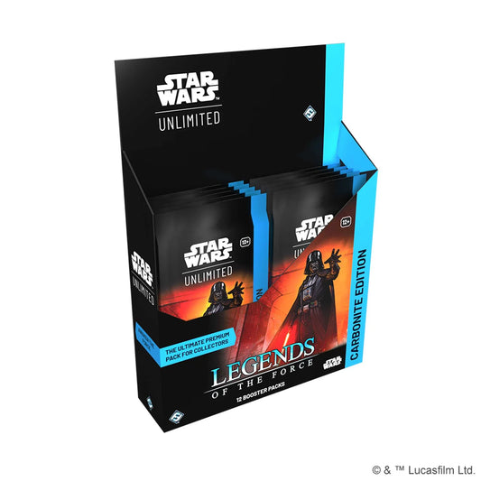 **Pre-Order** - Star Wars: Unlimited Legends of the Force Carbonite Booster Display
