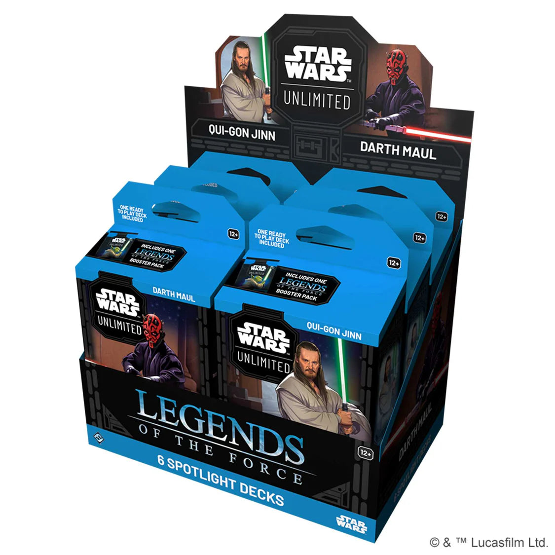 star wars unlimited legends of the force booster box Star Wars Unlimited - Legends of the Force - Booster Pack