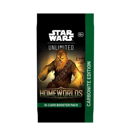 PRE-ORDER: Star Wars: Unlimited - Homeworlds Carbonite Booster