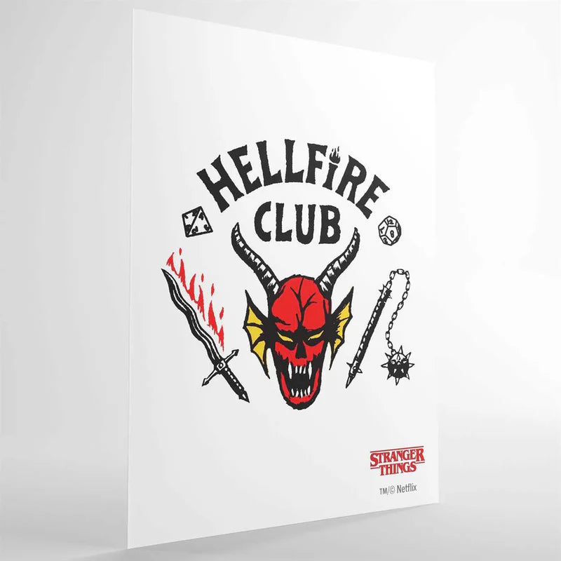Gamegenic: Stranger Things - Hellfire Club Art Sleeves - Standard Size