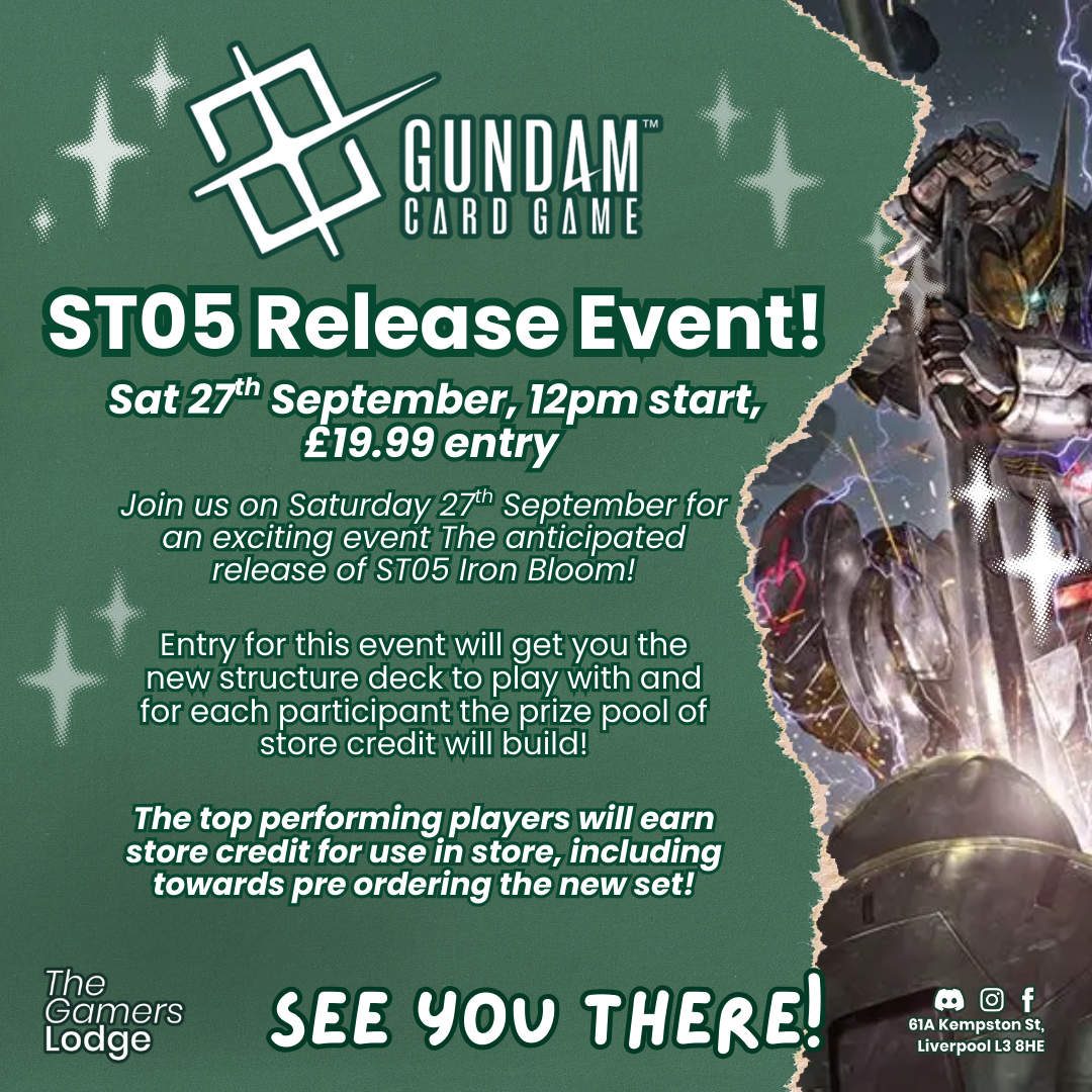 Gundam TCG: ST05 Release Event 27.09.25