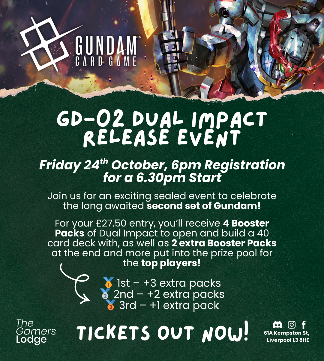 Gundam TCG: GD-02 Dual impact Release Event 24.10.25