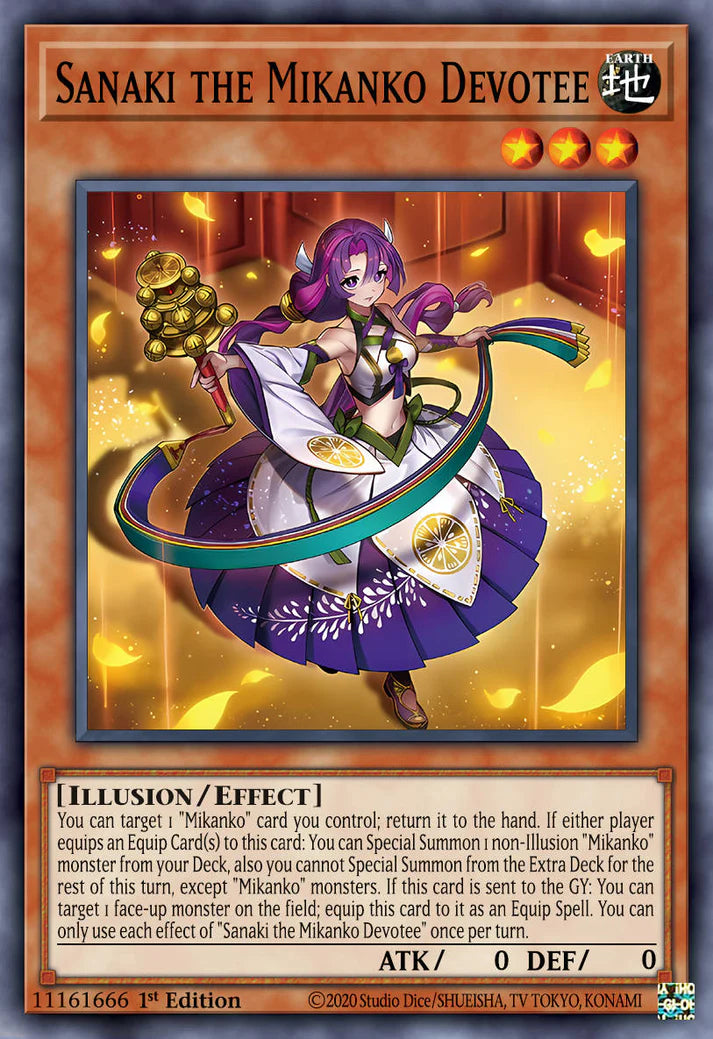 MZMU-EN017 Sanaki the Mikanko Devotee Ultra Rare