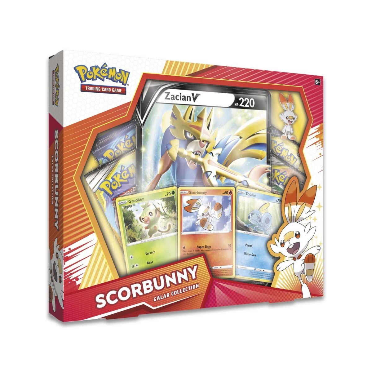 Pokémon TCG: Galar Collection Scorbunny/Zacian