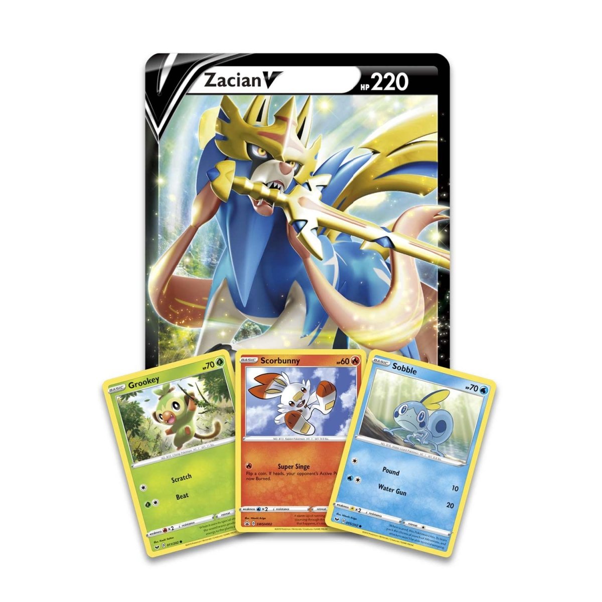 Pokémon TCG: Galar Collection Scorbunny/Zacian