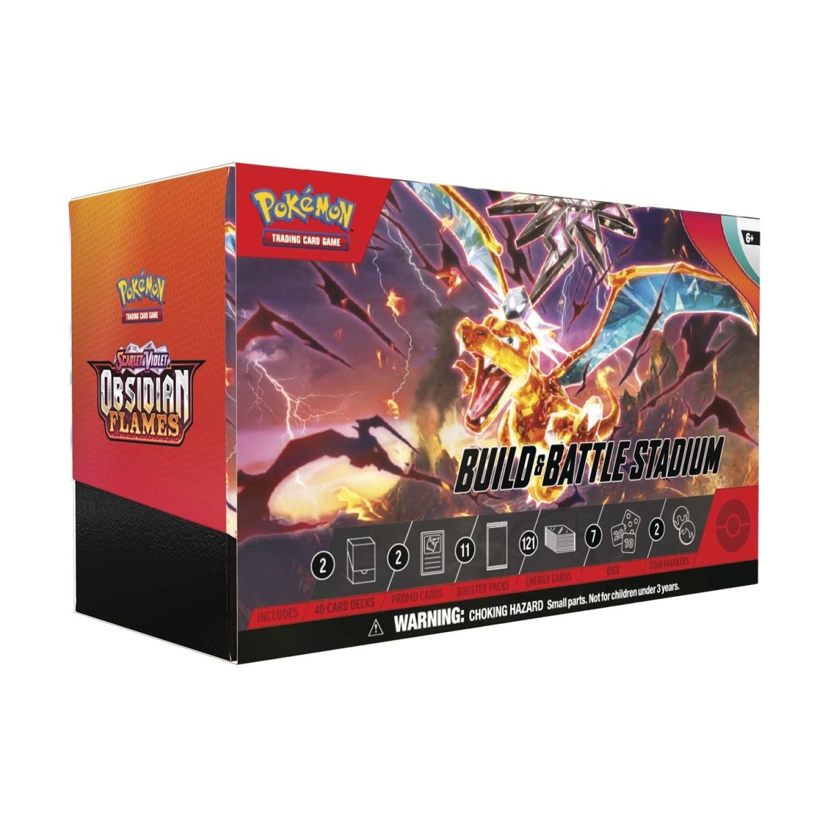 Pokemon Scarlet & Violet-Obsidian Flames Build & Battle Stadium