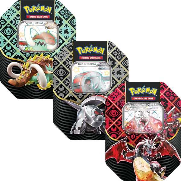 Pokémon Trading Card Game - Scarlet and Violet - Paldean Fates Tin - Charizard