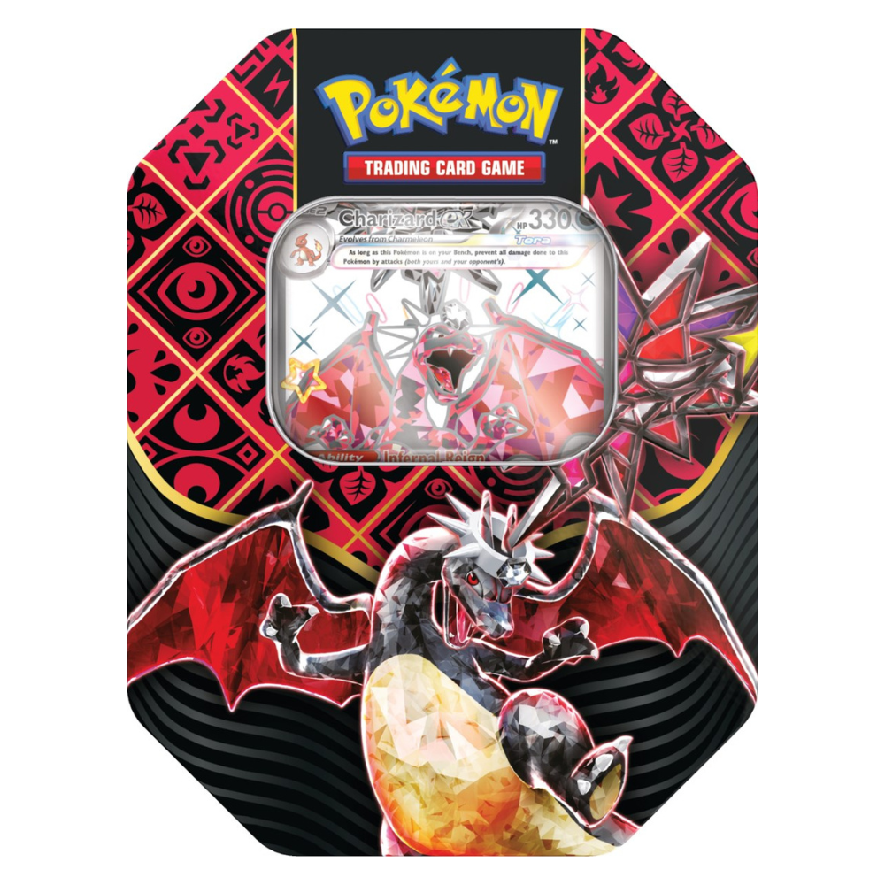 Pokémon Trading Card Game - Scarlet and Violet - Paldean Fates Tin - Charizard
