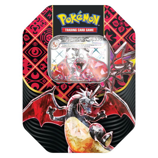 Pokémon Trading Card Game - Scarlet and Violet - Paldean Fates Tin - Charizard