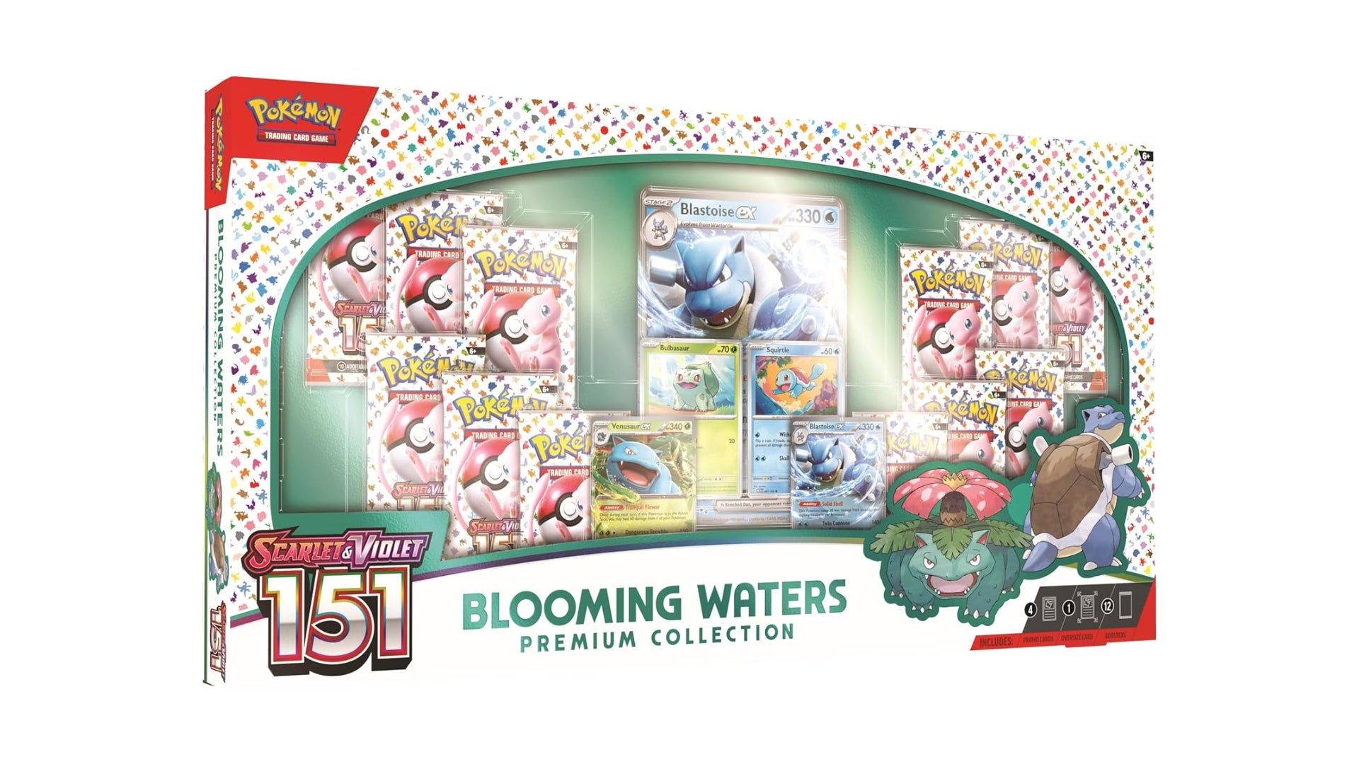 Pokemon company TCG: 151 Blooming Waters Premium Collection Box
