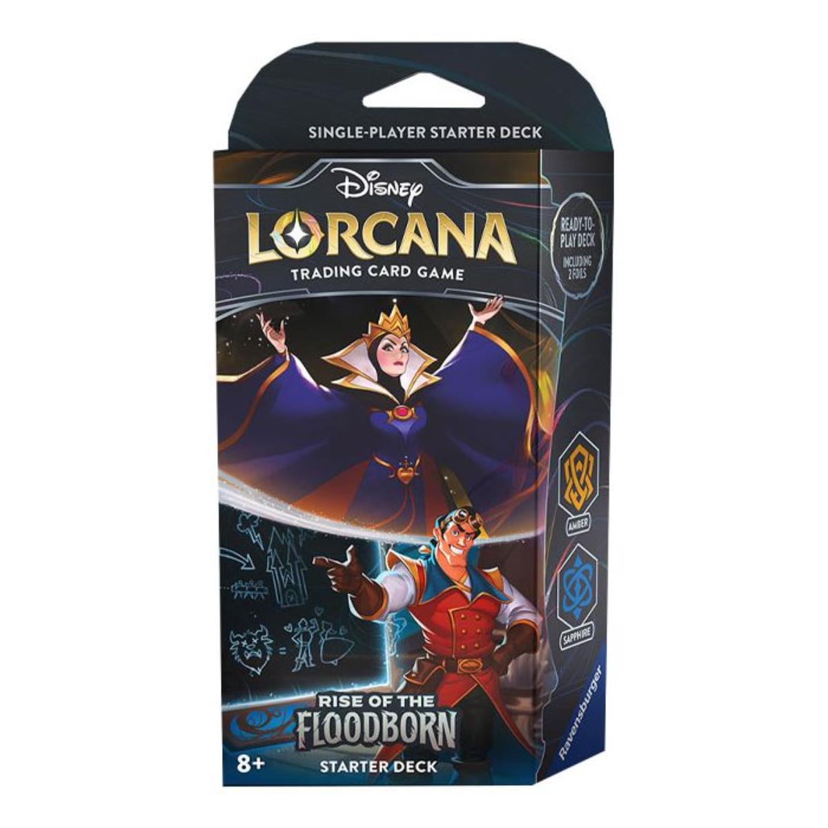 Disney Lorcana Trading Card Game - Rise Of The Floodborn - Starter Deck - Set 2