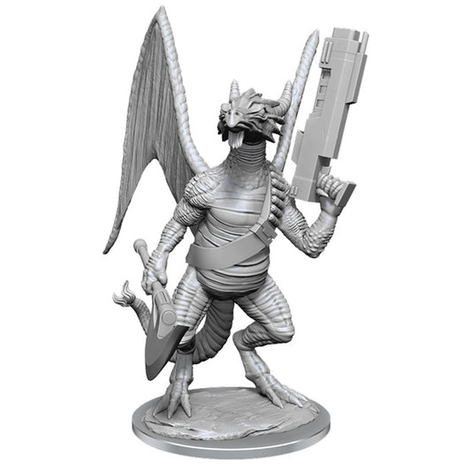 Wizkids: Starfinder Battles Deep Cuts Unpainted Miniatures: Dragonkin