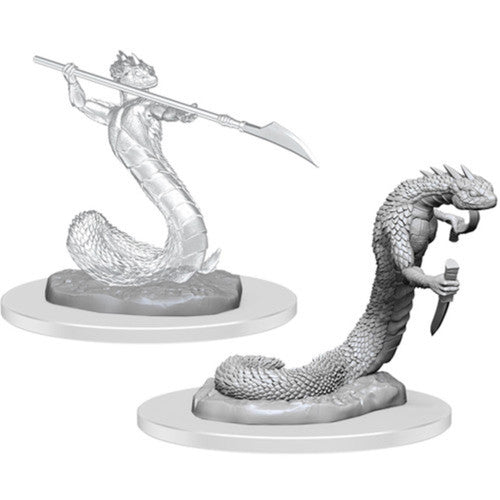 Wizkids: Critical Role Unpainted Miniatures: Serpentfolk & Serpentfolk Ghost