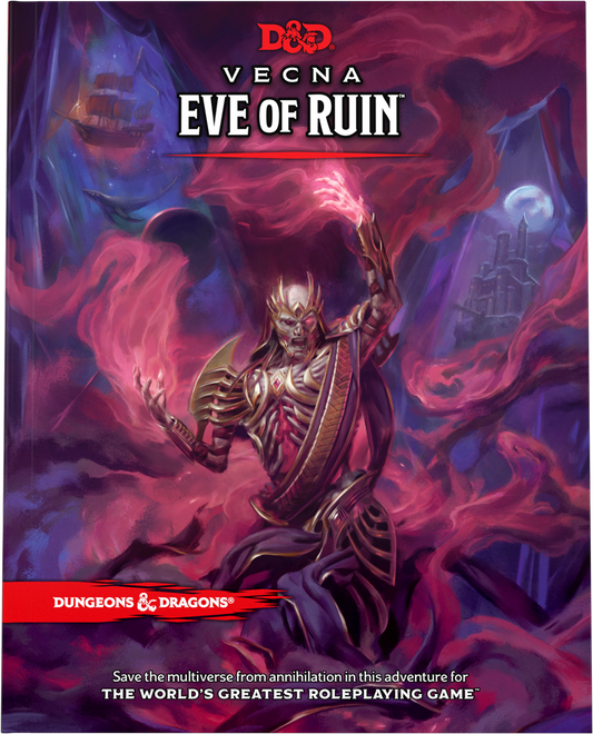 Vecna eve of ruin dungeons and dragons book front cover