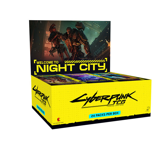 PRE-ORDER: Cyberpunk TCG - Welcome to Night City Retail Booster