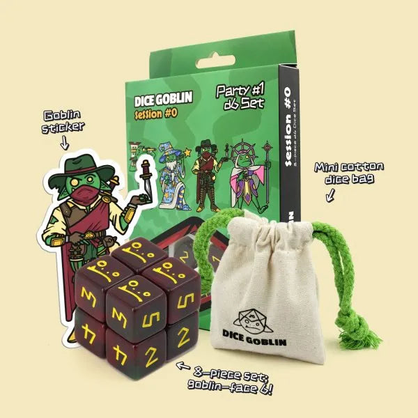 Dice Goblin: Bandit - D6 Dice Set