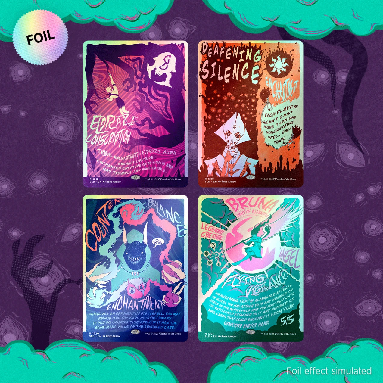 Magic the Gathering x Secret Lair - Draw your hand