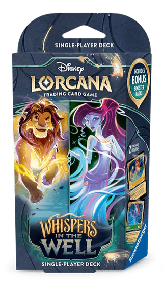 Disney Lorcana: Whispers in the Well Starter Deck The Gamers Lodge Disney Lorcana: Whispers in the Well Starter Deck The Gamers Lodge