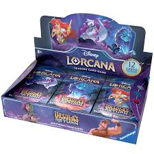 Disney Lorcana Trading Card Game - Ursula's Return - Booster Pack 12 cards - Set 4 POS Only