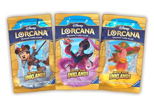 Disney Lorcana Trading Card Game - Into The Inklands - Booster box 24 pack - Set 3
