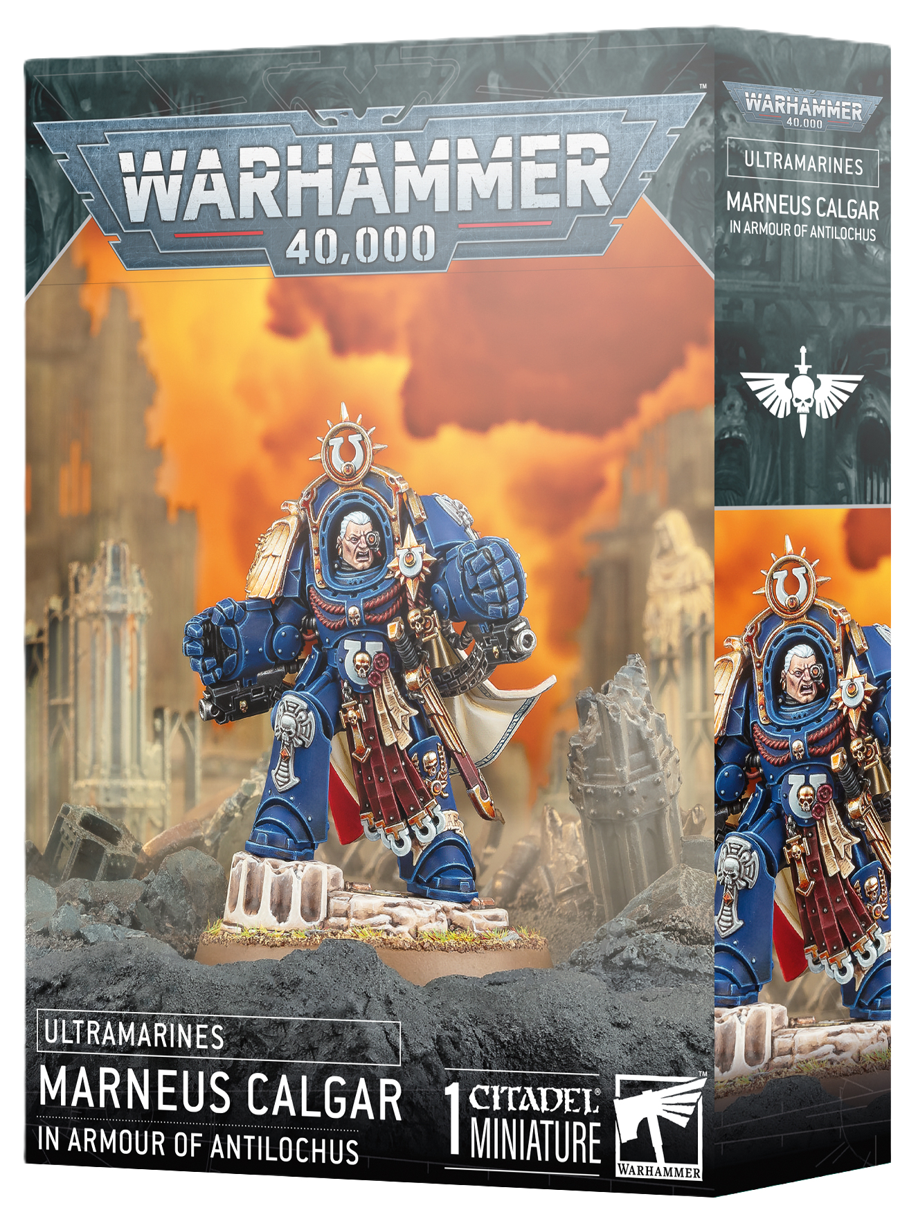 Warhammer 40K: Space Marines - Marneus Calgar in Armour of Antilochus PRE-ORDER - Release Date - 08/11/25