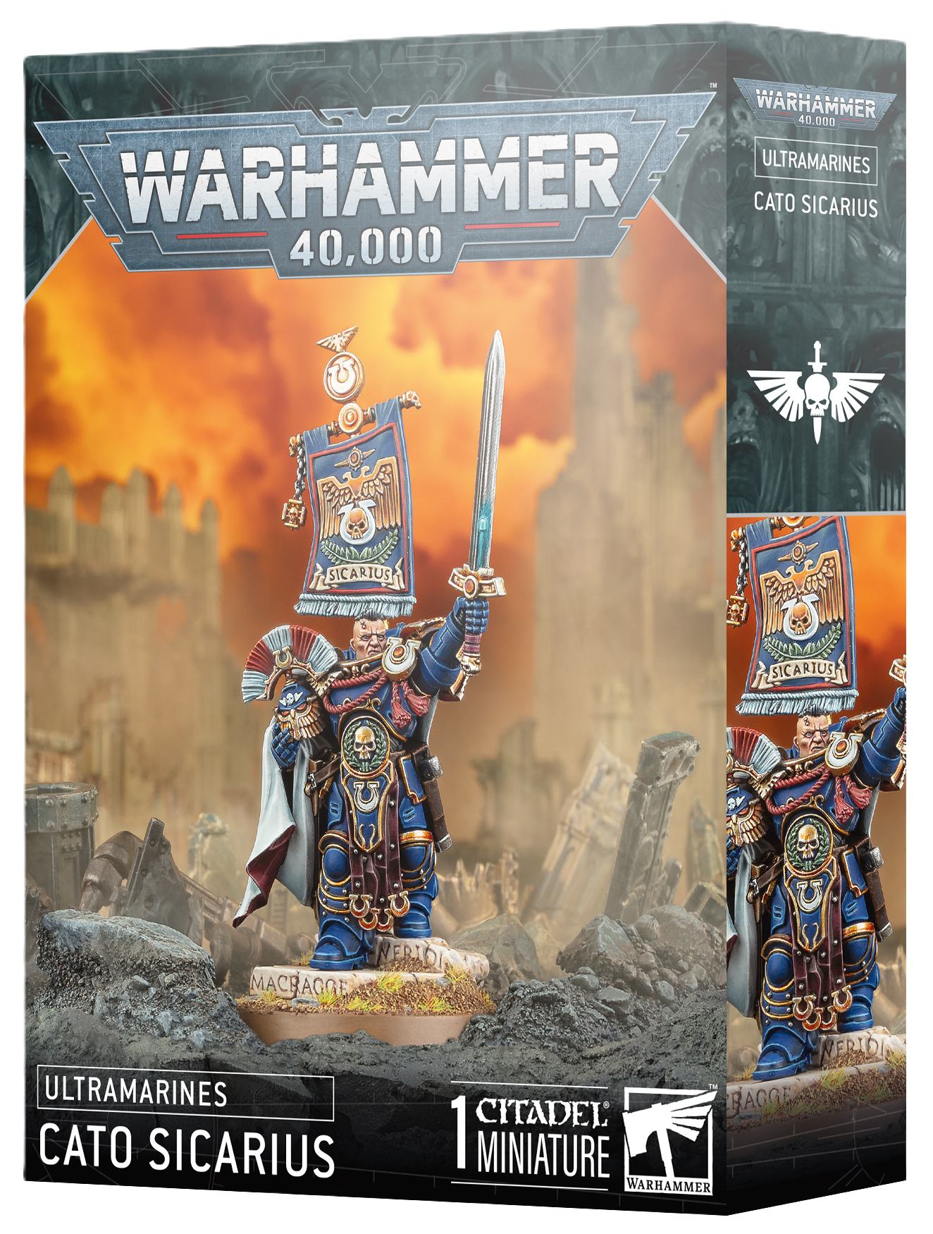 Warhammer 40K: Space Marines - Cato Sicarius PRE-ORDER - Release Date - 08/11/25