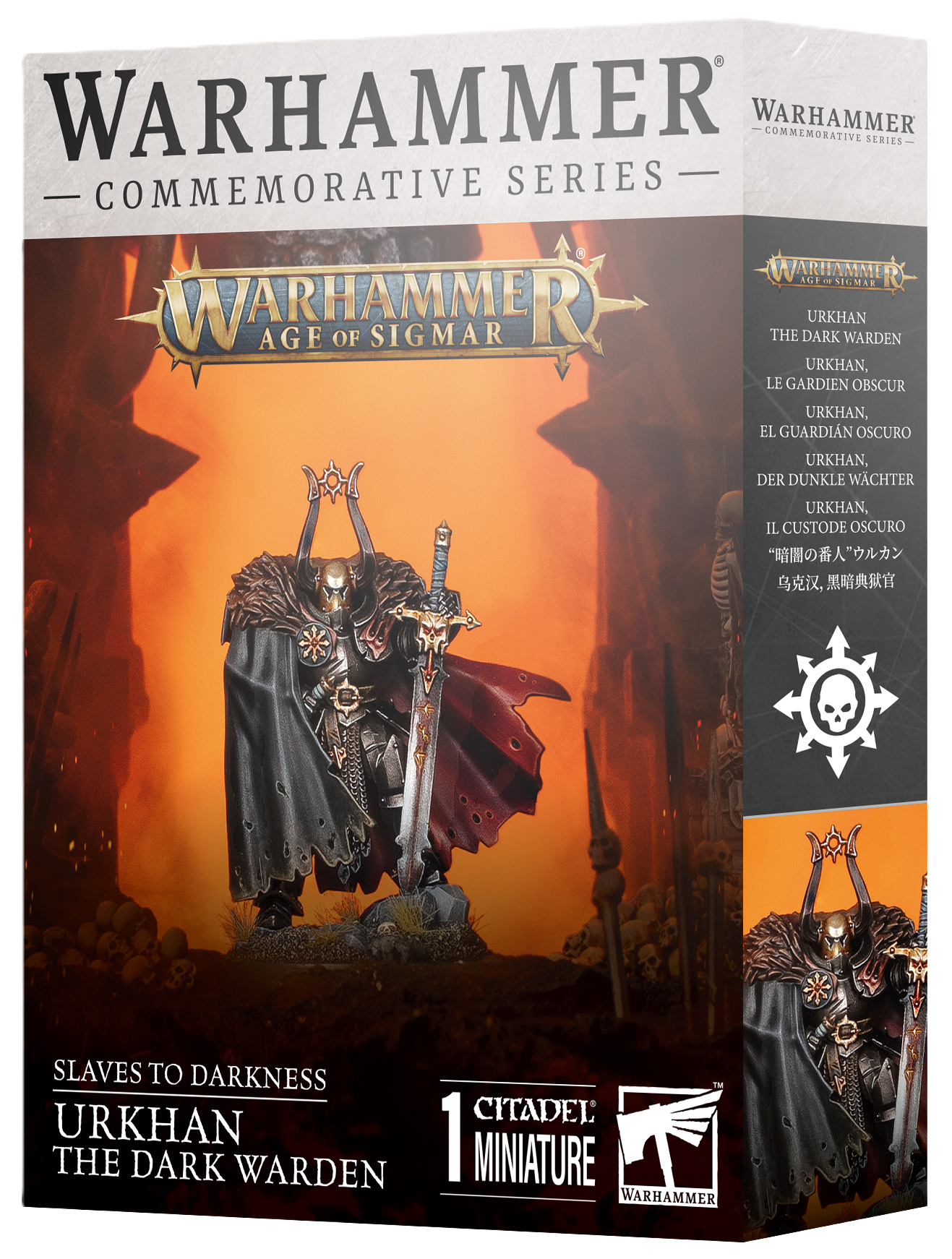 Warhammer Urkhan the Dark Warden 全新品 Warhammer: Age of Sigmar - Slaves to Darkness: Urkhan The Dark