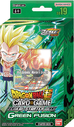 Dragon Ball TCG - Masters - Zenkai Series - Starter Deck Green Fusion - SD19