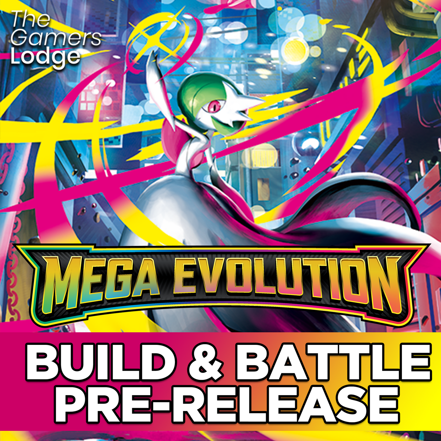 Pokémon TCG: Mega Evolution Build & Battle Pre-Release Event Ticket