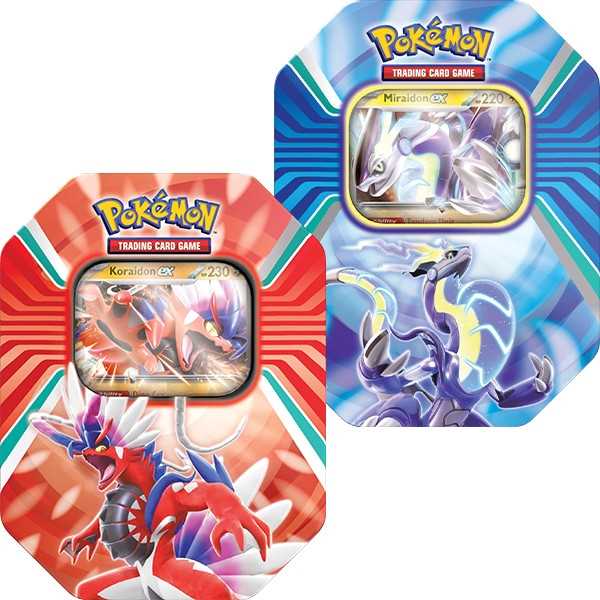Pokémon TCG: Paldea Legends Tin Koraidon/Miraidon